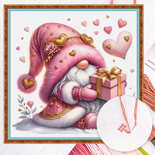 Valentine'S Dryad - Full 11CT Counted Cross Stitch 40x40CM - Huacan