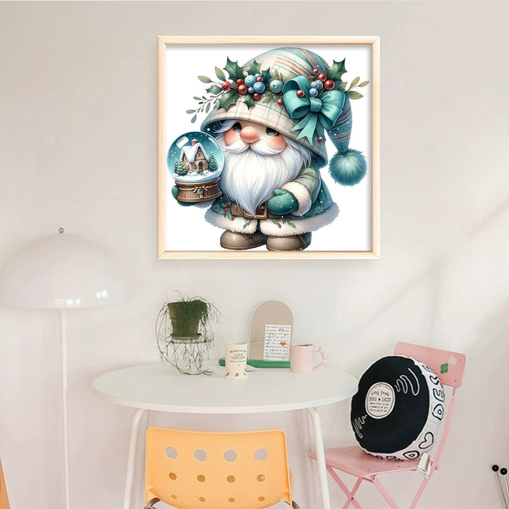 Dryad And Crystal Ball - Full 11CT Counted Cross Stitch 40x40CM - Huacan