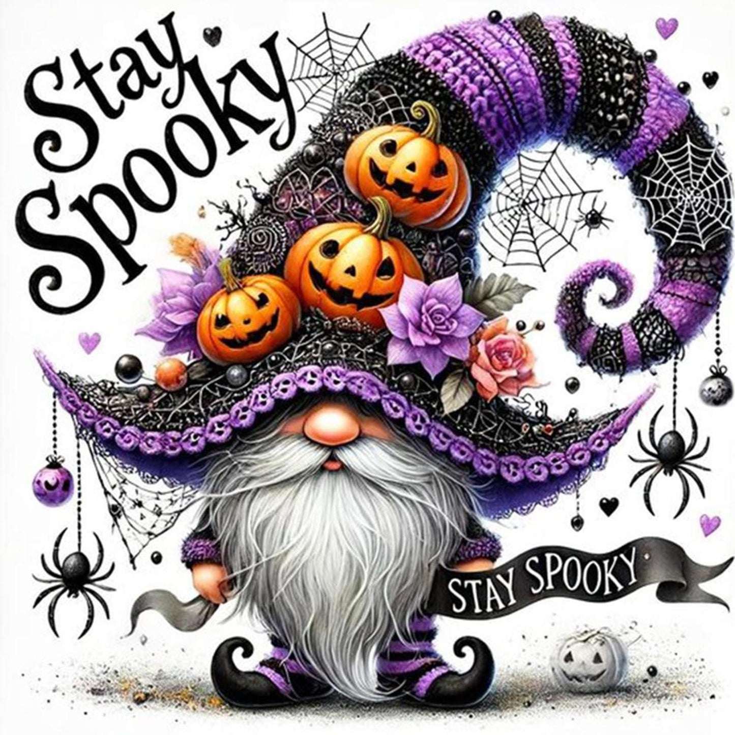 Halloween Dryad - Full 11CT Counted Cross Stitch 50x50CM - Huacan