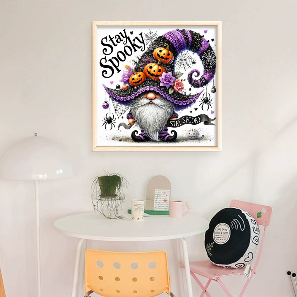 Halloween Dryad - Full 11CT Counted Cross Stitch 50x50CM - Huacan