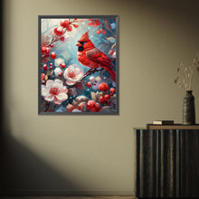 Load image into Gallery viewer, Winter Red Fruit Bird 40*50CM Full Square Drill Diamond Painting Drill Diamond Painting
