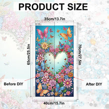 Load image into Gallery viewer, Love Flowers 40*70CM Special Shaped Drill Diamond Painting Drill Diamond Painting
