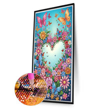 Load image into Gallery viewer, Love Flowers 40*70CM Special Shaped Drill Diamond Painting Drill Diamond Painting
