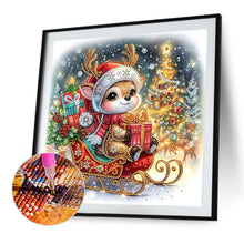 Load image into Gallery viewer, Christmas Deer 30*30CM Special Shaped Drill Diamond Painting Drill Diamond Painting
