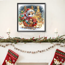 Load image into Gallery viewer, Christmas Deer 30*30CM Special Shaped Drill Diamond Painting Drill Diamond Painting
