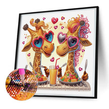 Load image into Gallery viewer, Funny Giraffe 30*30CM Special Shaped Drill Diamond Painting Drill Diamond Painting
