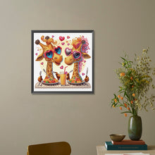 Load image into Gallery viewer, Funny Giraffe 30*30CM Special Shaped Drill Diamond Painting Drill Diamond Painting
