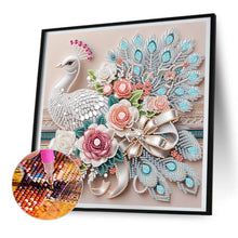 Load image into Gallery viewer, Peacock 30*30CM Special Shaped Drill Diamond Painting Drill Diamond Painting
