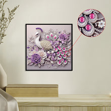 Load image into Gallery viewer, Peacock 30*30CM Special Shaped Drill Diamond Painting Drill Diamond Painting
