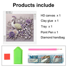 Load image into Gallery viewer, Peacock 30*30CM Special Shaped Drill Diamond Painting Drill Diamond Painting
