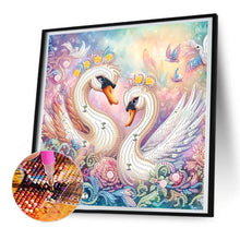 Load image into Gallery viewer, Swan 30*30CM Special Shaped Drill Diamond Painting Drill Diamond Painting
