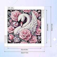 Load image into Gallery viewer, Swan 30*30CM Special Shaped Drill Diamond Painting Drill Diamond Painting
