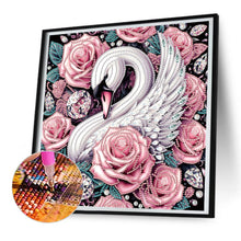 Load image into Gallery viewer, Swan 30*30CM Special Shaped Drill Diamond Painting Drill Diamond Painting
