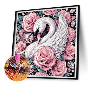 Swan 30*30CM Special Shaped Drill Diamond Painting Drill Diamond Painting