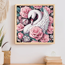 Load image into Gallery viewer, Swan 30*30CM Special Shaped Drill Diamond Painting Drill Diamond Painting
