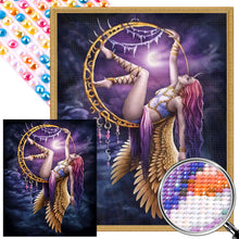 Load image into Gallery viewer, Dreamcatcher Girl 40*50CM Full AB Round Drill Diamond Painting Drill Diamond Painting
