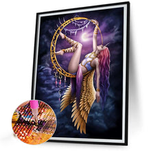 Load image into Gallery viewer, Dreamcatcher Girl 40*50CM Full AB Round Drill Diamond Painting Drill Diamond Painting
