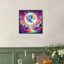 Load image into Gallery viewer, Flying Colorful Dragon 40*40CM Full Round Drill Diamond Painting Drill Diamond Painting
