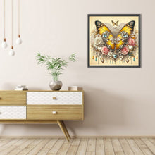 Load image into Gallery viewer, Butterfly 30*30CM Full AB Round Drill Diamond Painting Drill Diamond Painting
