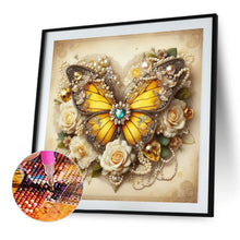 Load image into Gallery viewer, Butterfly 30*30CM Full AB Round Drill Diamond Painting Drill Diamond Painting
