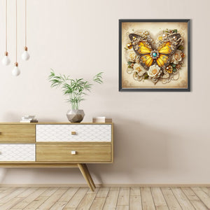 Butterfly 30*30CM Full AB Round Drill Diamond Painting Drill Diamond Painting