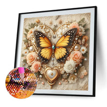 Load image into Gallery viewer, Butterfly 30*30CM Full AB Round Drill Diamond Painting Drill Diamond Painting

