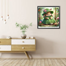 Load image into Gallery viewer, Rabbit On The Swing 30*30CM Full AB Round Drill Diamond Painting Drill Diamond Painting
