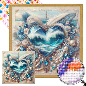 Love Pearls 30*30CM Full AB Round Drill Diamond Painting Drill Diamond Painting