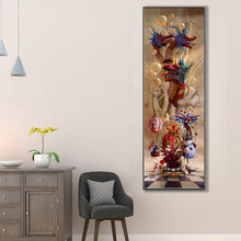 Load image into Gallery viewer, Funny Bird Alice In Wonderland 30*90CM(Canvas) Full Round Drill Diamond Painting
