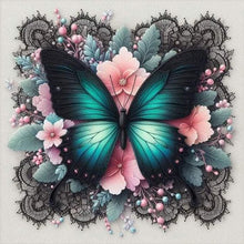 Load image into Gallery viewer, Butterfly 40*40CM Full AB Round Drill Diamond Painting Drill Diamond Painting
