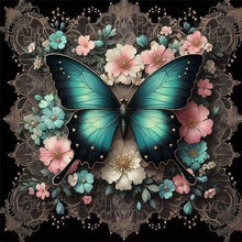 Load image into Gallery viewer, Butterfly 40*40CM Full AB Round Drill Diamond Painting Drill Diamond Painting
