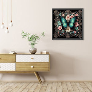 Butterfly 40*40CM Full AB Round Drill Diamond Painting Drill Diamond Painting