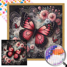 Load image into Gallery viewer, Butterfly 40*40CM Full AB Round Drill Diamond Painting Drill Diamond Painting
