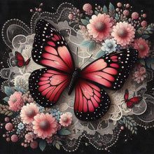 Load image into Gallery viewer, Butterfly 40*40CM Full AB Round Drill Diamond Painting Drill Diamond Painting
