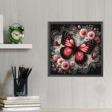 Load image into Gallery viewer, Butterfly 40*40CM Full AB Round Drill Diamond Painting Drill Diamond Painting
