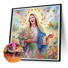 Load image into Gallery viewer, Our Lady Of Jesus 40*40CM Special Shaped Drill Diamond Painting Drill Diamond Painting
