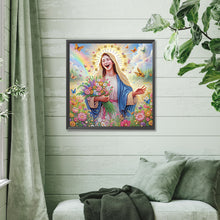 Load image into Gallery viewer, Our Lady Of Jesus 40*40CM Special Shaped Drill Diamond Painting Drill Diamond Painting
