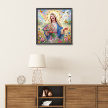 Load image into Gallery viewer, Our Lady Of Jesus 40*40CM Special Shaped Drill Diamond Painting Drill Diamond Painting
