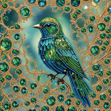 Load image into Gallery viewer, Owl Bird Carriage 30*30CM Special Shaped Drill Diamond Painting Drill Diamond Painting
