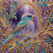 Load image into Gallery viewer, Owl Bird Carriage 30*30CM Special Shaped Drill Diamond Painting Drill Diamond Painting
