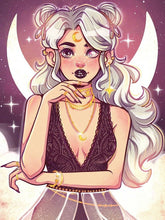 Load image into Gallery viewer, European And American Sailor Moon Makeup 40*50CM(Canvas) Full Round Drill Diamond Painting
