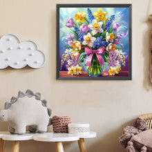 Load image into Gallery viewer, Daffodils 40*40CM(Canvas) Full Round Drill Diamond Painting
