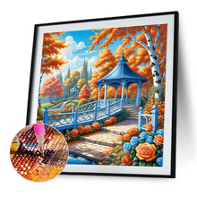 Load image into Gallery viewer, Autumn Maple Leaf Garden 40*40CM Full Round Drill Diamond Painting Drill Diamond Painting
