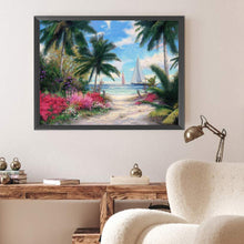 Load image into Gallery viewer, Seaside 40*30CM Full AB Square Drill Diamond Painting Drill Diamond Painting
