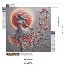 Load image into Gallery viewer, Retro Girl 40*40CM Full Round Drill Diamond Painting Drill Diamond Painting
