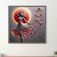 Load image into Gallery viewer, Retro Girl 40*40CM Full Round Drill Diamond Painting Drill Diamond Painting
