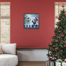 Load image into Gallery viewer, Christmas Dog 40*40CM(Canvas) Full Round Drill Diamond Painting
