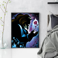 Load image into Gallery viewer, Huancan - Disney - Beauty And The Beast - 40*50CM 14CT 2 Stamped Cross Stitch
