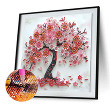 Load image into Gallery viewer, Paper Drawing Tree Of Life 30*30CM Special Shaped Drill Diamond Painting Drill Diamond Painting
