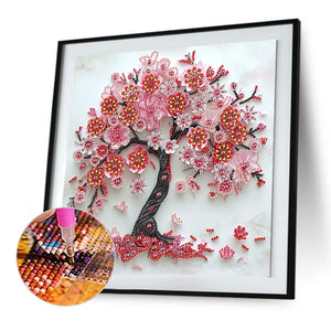 Paper Drawing Tree Of Life 30*30CM Special Shaped Drill Diamond Painting Drill Diamond Painting